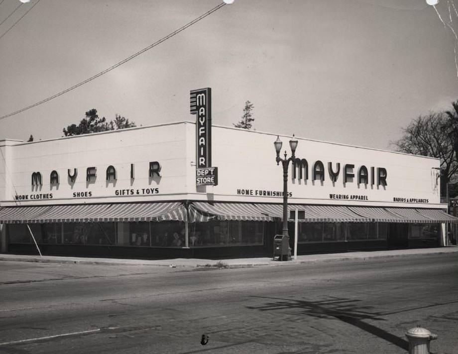 Mayfair Department Store, 1955