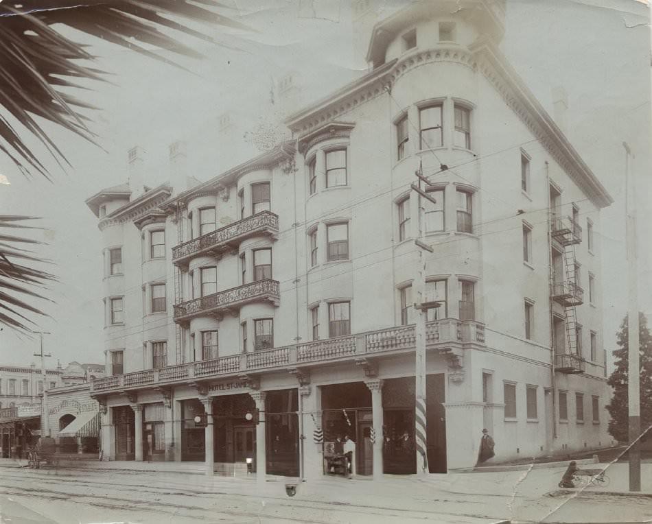 Saint James Hotel, San Jose, 1900
