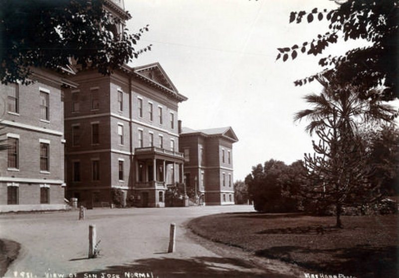 San Jose Normal School, 1900
