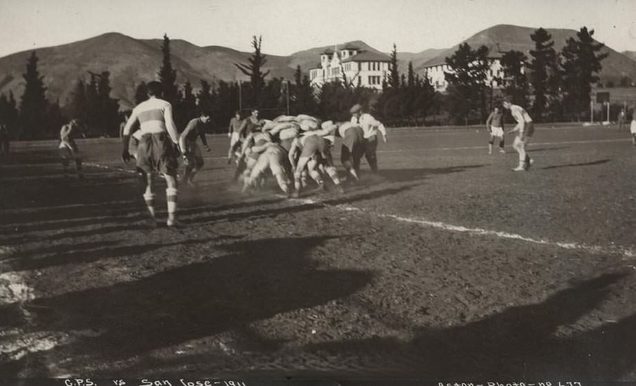 C.P.S. (California Pacific School) vs. San Jose, 1911