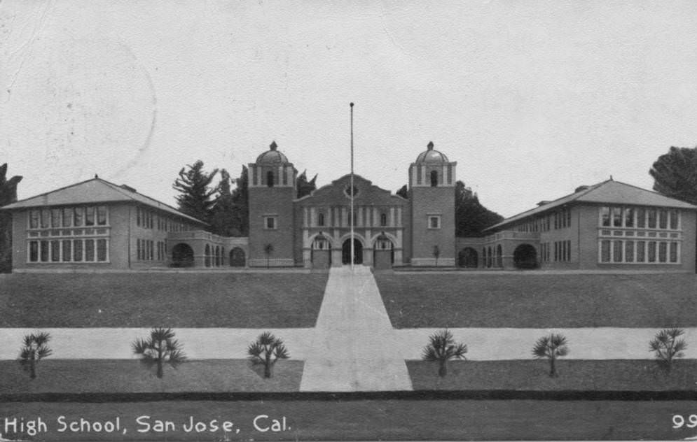 San Jose High School, 1908