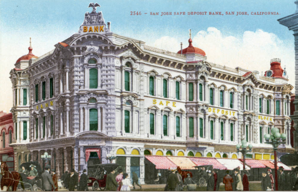 San Jose Safe Deposit Bank, 1910