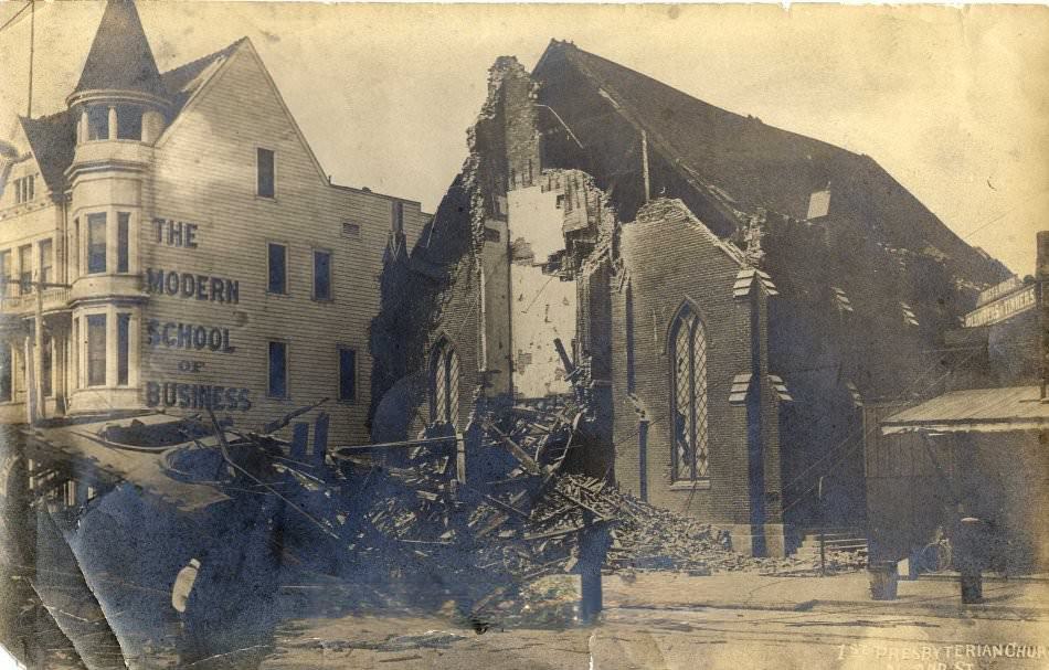 First Presbyterian Church, North Second Street, 1906