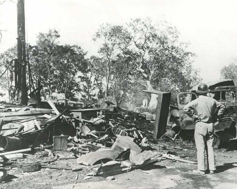 Mixing Explosives Fatal to Two, 1946