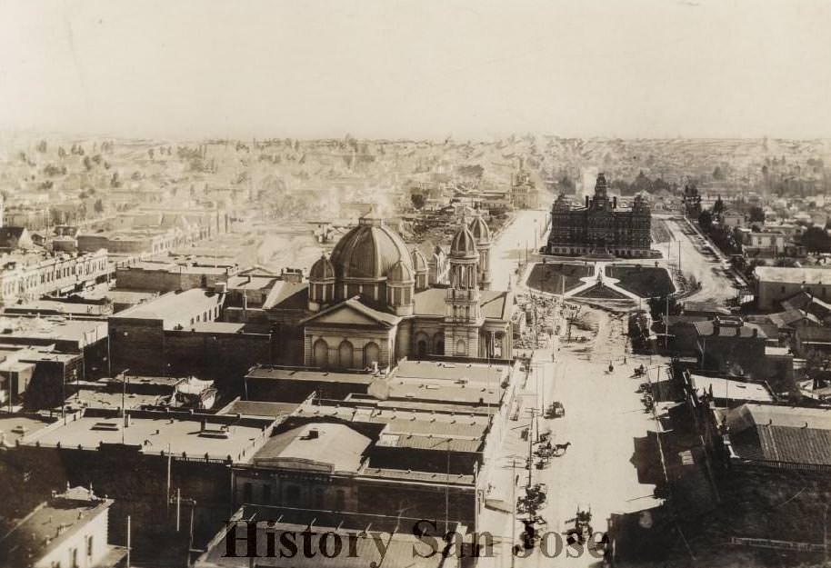 View of City Hall, 1893