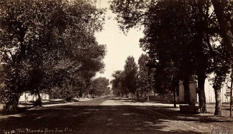 The Alameda, San Jose, California, 1886