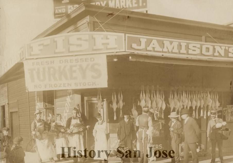 Jamison's Fish & Poultry Market, 1898
