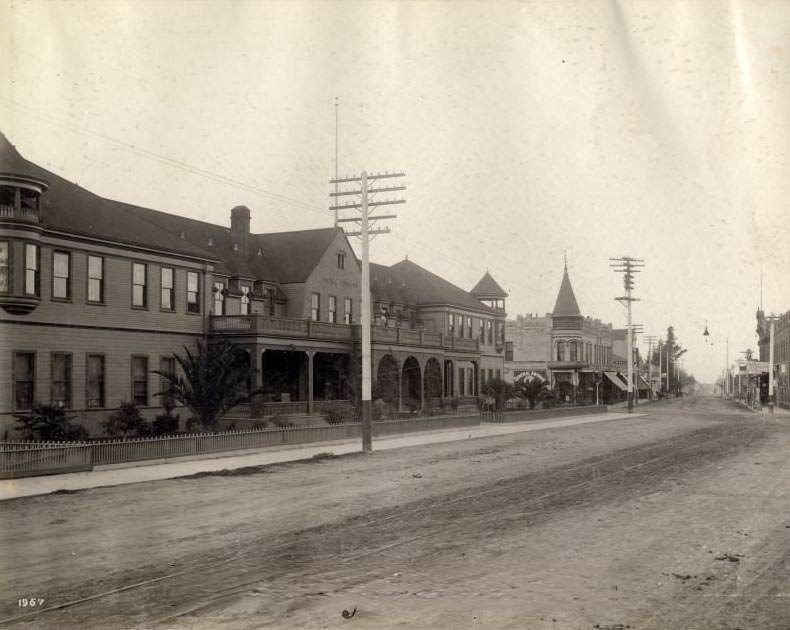 Los Gatos on line of S.J. & Los Gatos Interurban R.R.., 1903