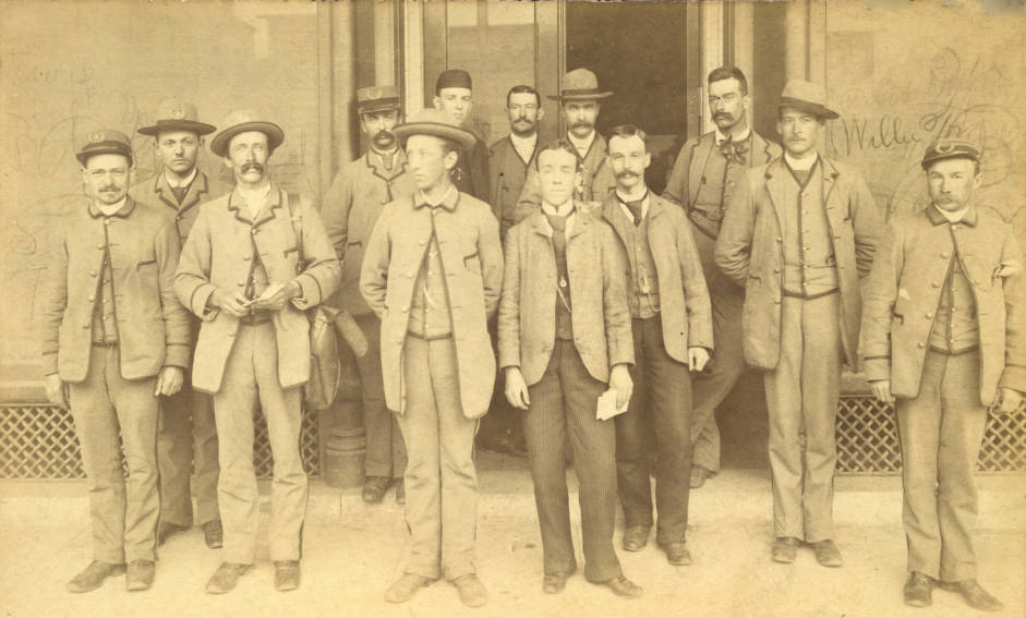 San Jose postal employees, 1895