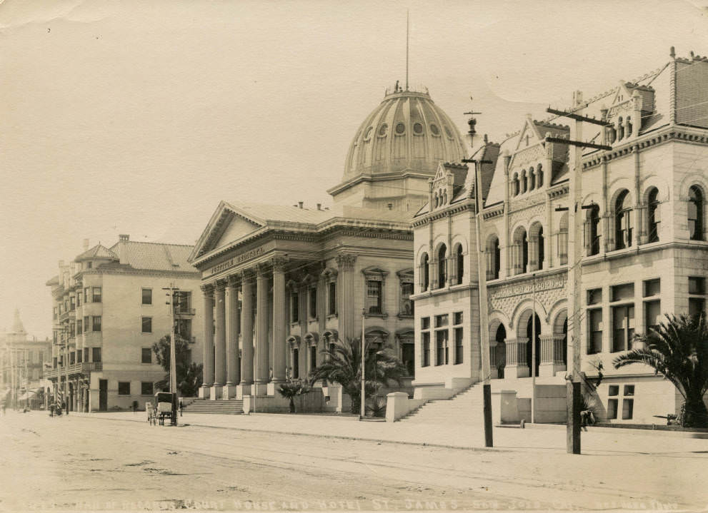 San Jose Hall of Records, 1895