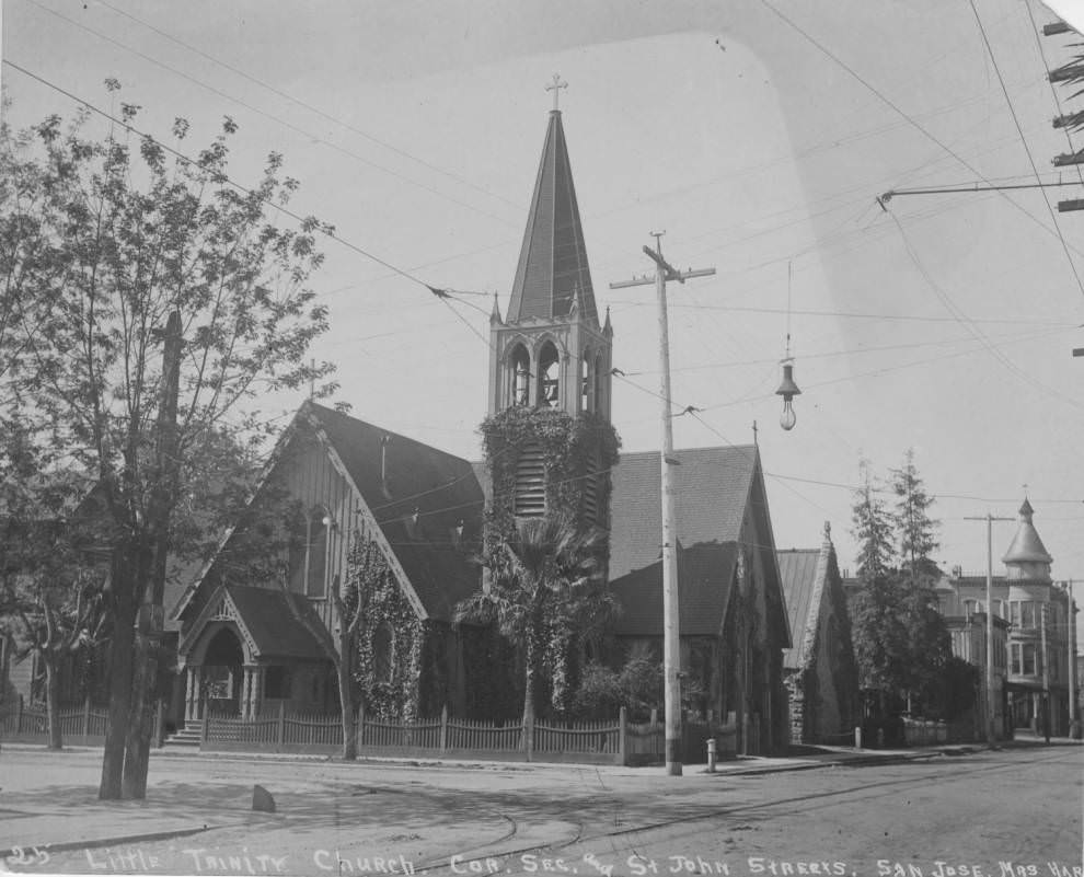 Trinity Episcopal Church, San Jose, 1900