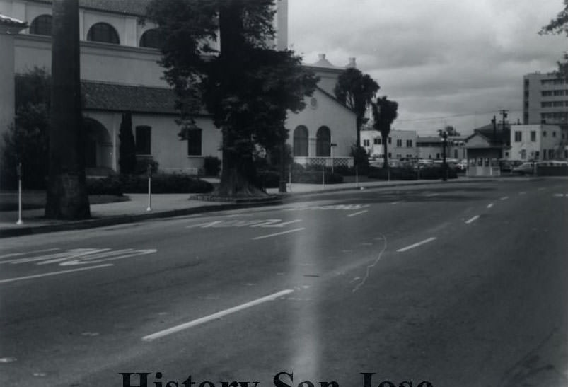 San Jose Civic Center, San Carlos Street, 1958