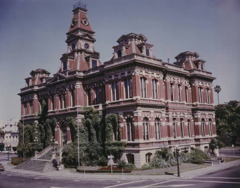 San Jose's Old City Hall Before Demolition, 1955