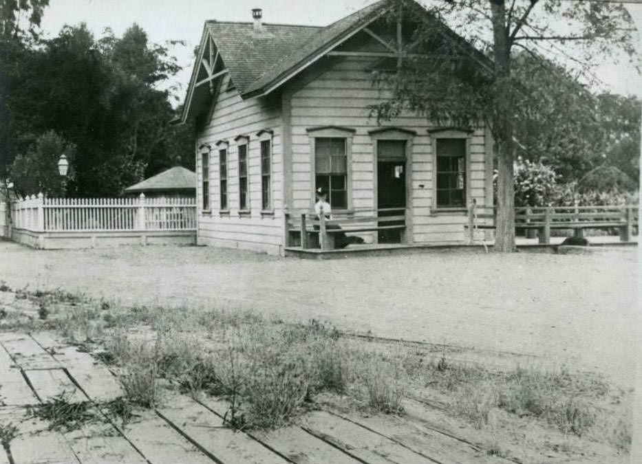 Lick Mill office, 1871