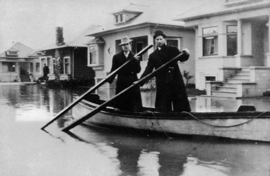 Flood in San Jose, 1911