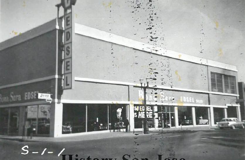 Bona Sera Ford Edsel Dealership, 1957