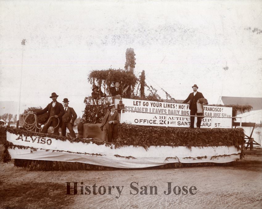 Alviso Rose Carnival, 1896