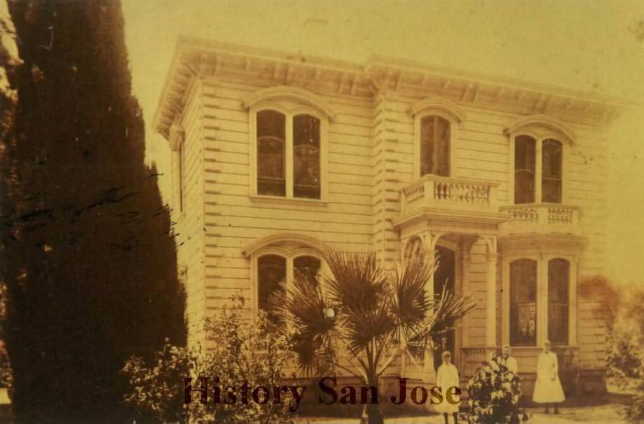 Battee Residence on Sunol Street, 1880