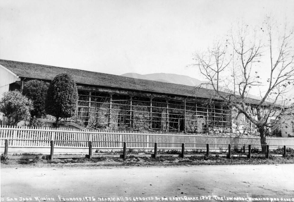 Monastery at Mission San Jose, Alameda County, 1902