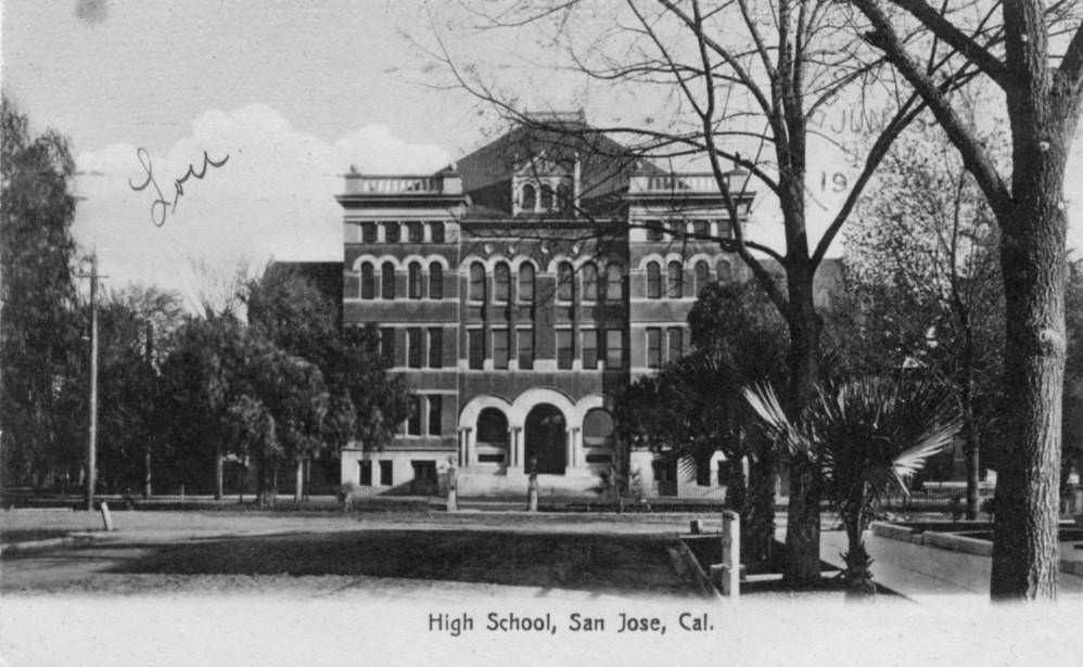San Jose High School, 1898