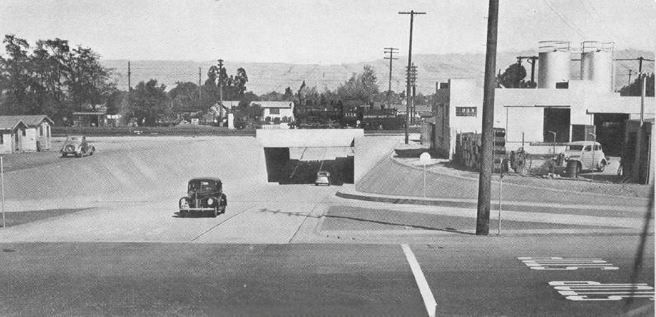 Polhemus St. Overpass, San Jose, 1940