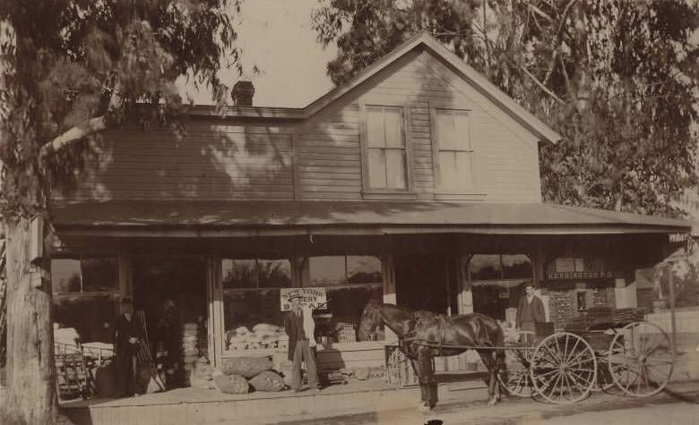 Kensington Post Office, Willow Glen, 1893