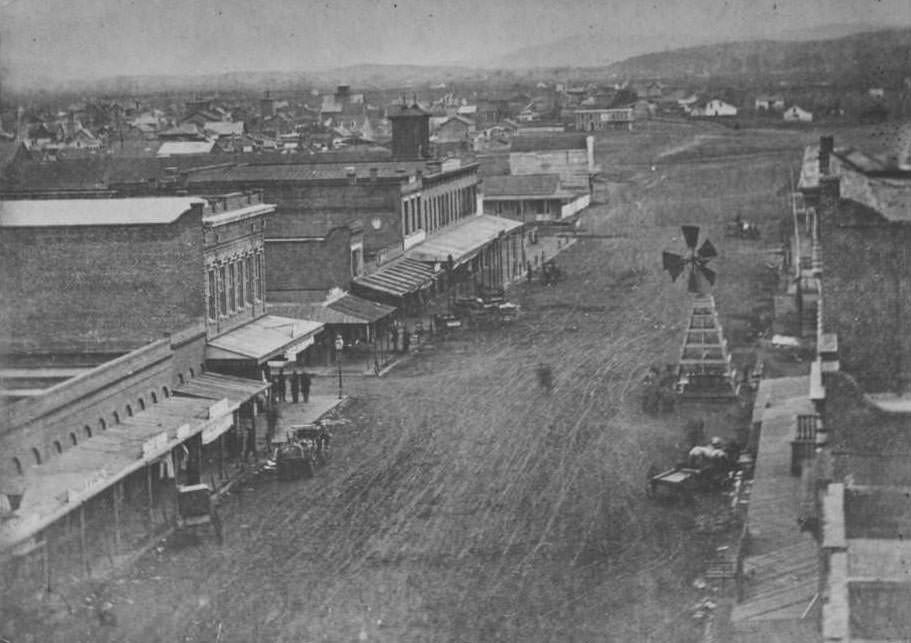 South Market Street, San Jose, 1868