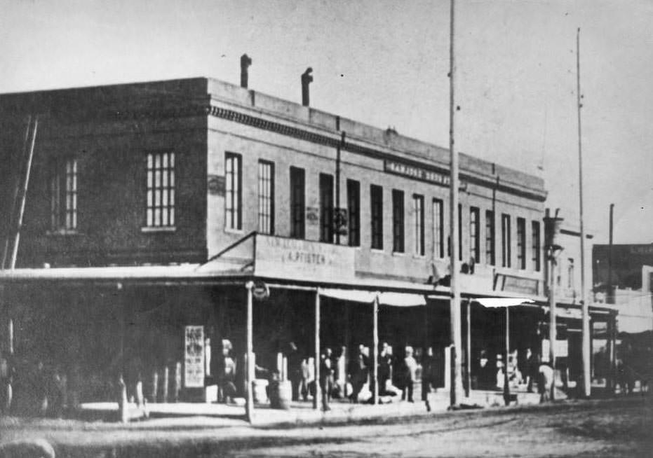 San Jose, Adolf Pfister's General Store, 1867