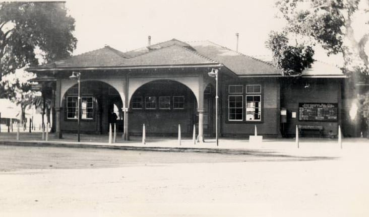 Palo Alto Railway Station, 1910