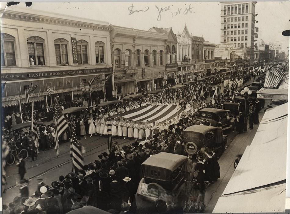 Armistice Day Parade, 1918