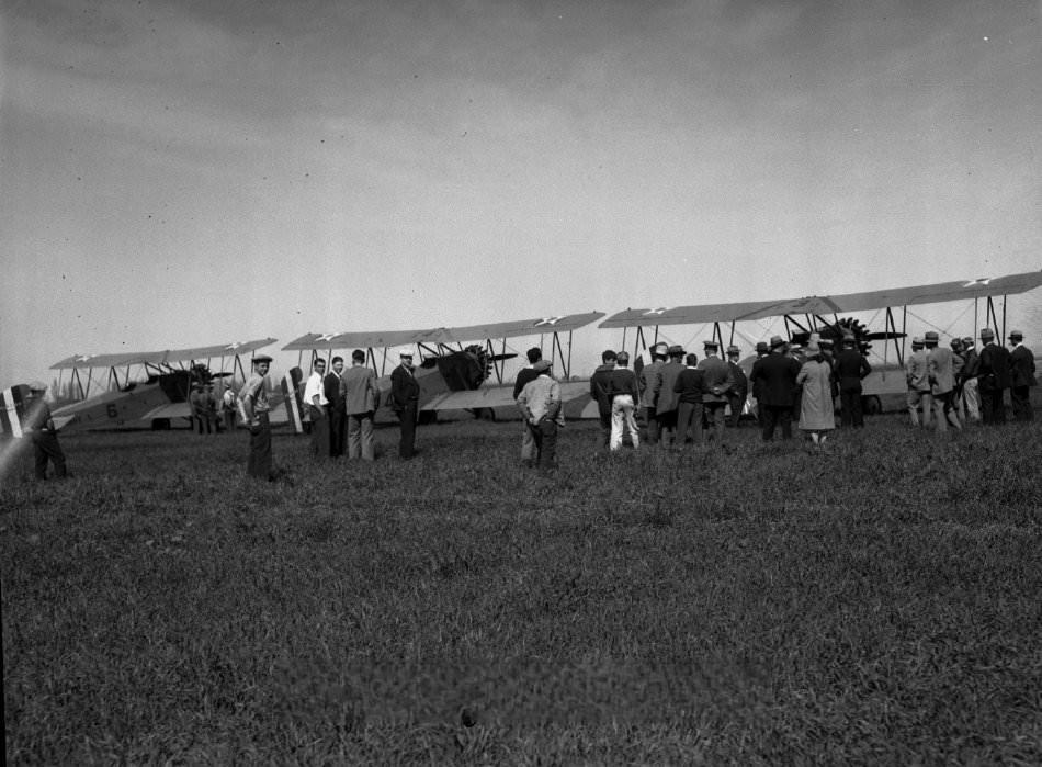 Moffett at Air Base, 1931