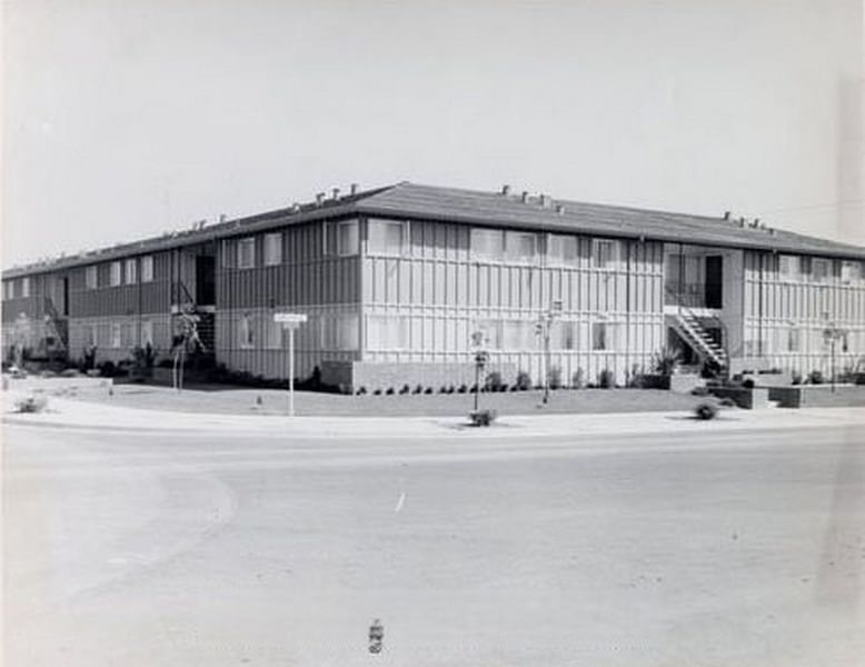 Typical Apartment Development, Hamilton Avenue, San Jose, 1959