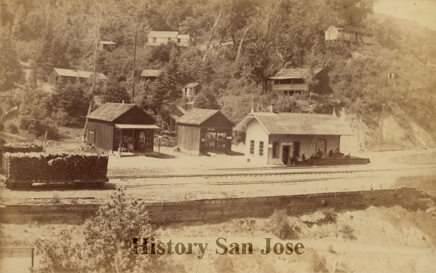 Laurel Station, 1890