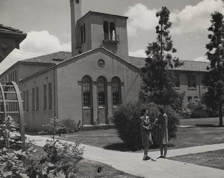 Home Economic Building, Dwight Bentel Hall, San Jose State, 1942