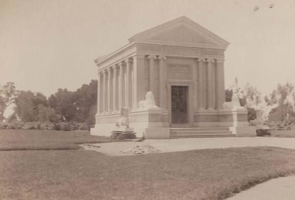 Stanford Family Mausoleum, 1900