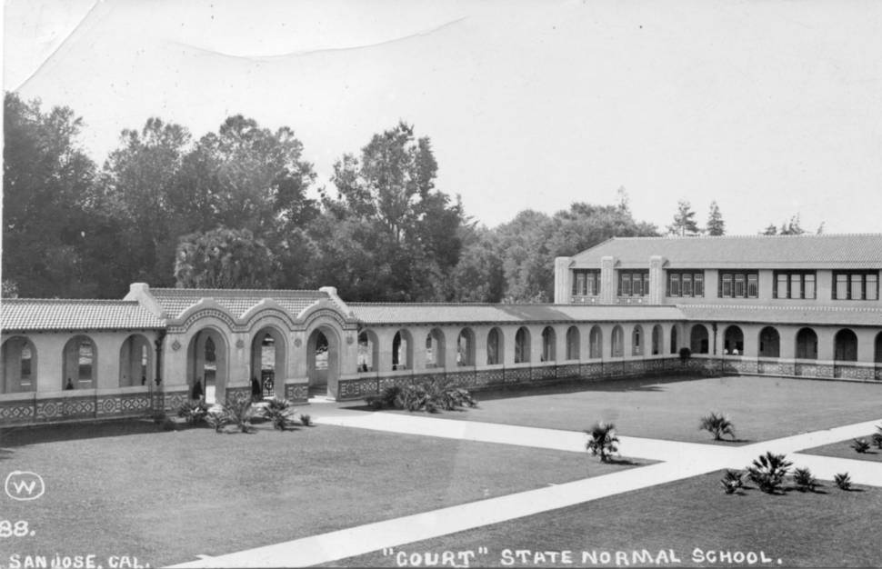 State Normal School Main Entrance, 1909