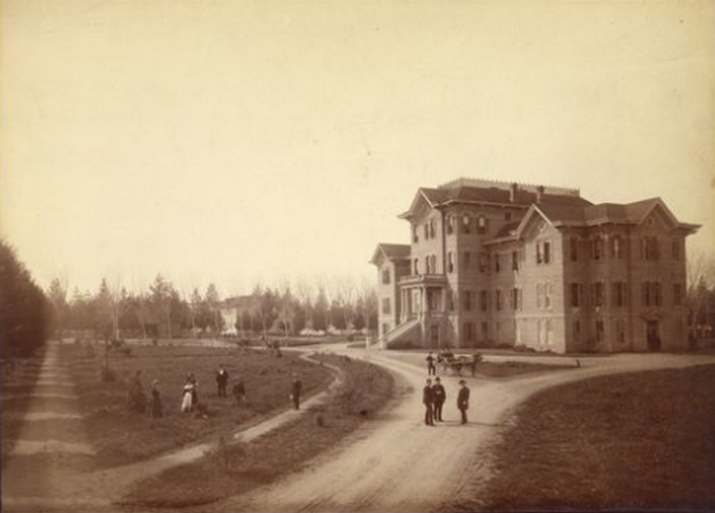 University of the Pacific campus, 1886
