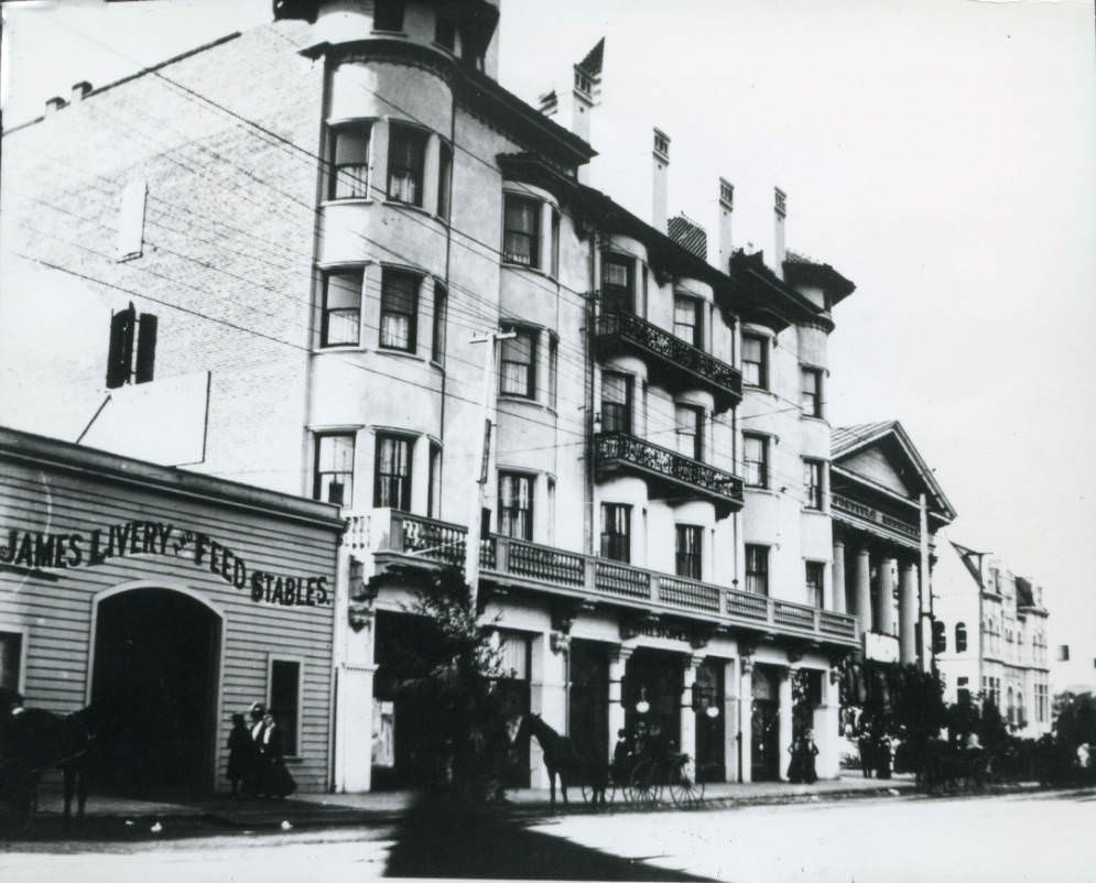 Saint James Hotel, 1873