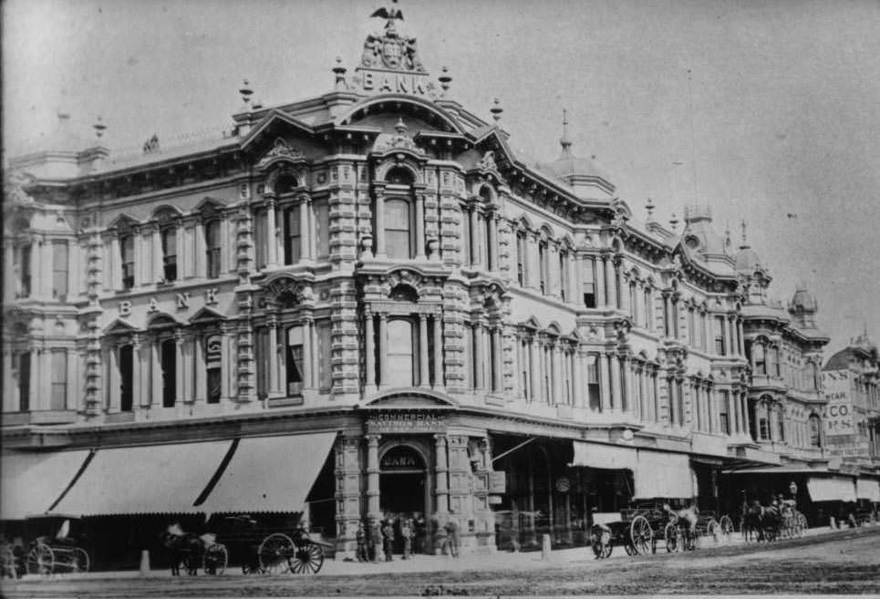 Commercial and Savings Bank, 1880