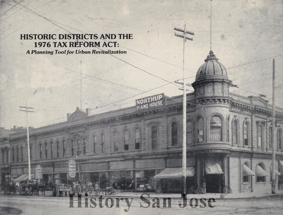 The New Century block or deSaisset building, corner of 2nd and Santa Clara Streets, San Jose, 1890s