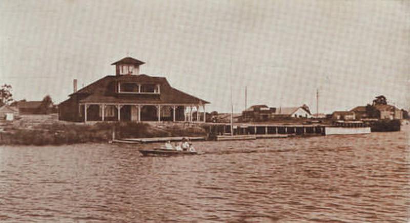 Club house of the South Bay Yacht Club, Alviso, 1903