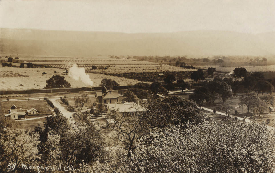 View of Morgan Hill, 1900