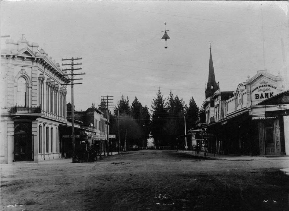 Franklin Street and Main Street, 1900