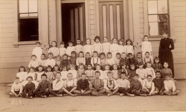 East San Jose School, Adams Street near Alum Rock Avenue, 1891