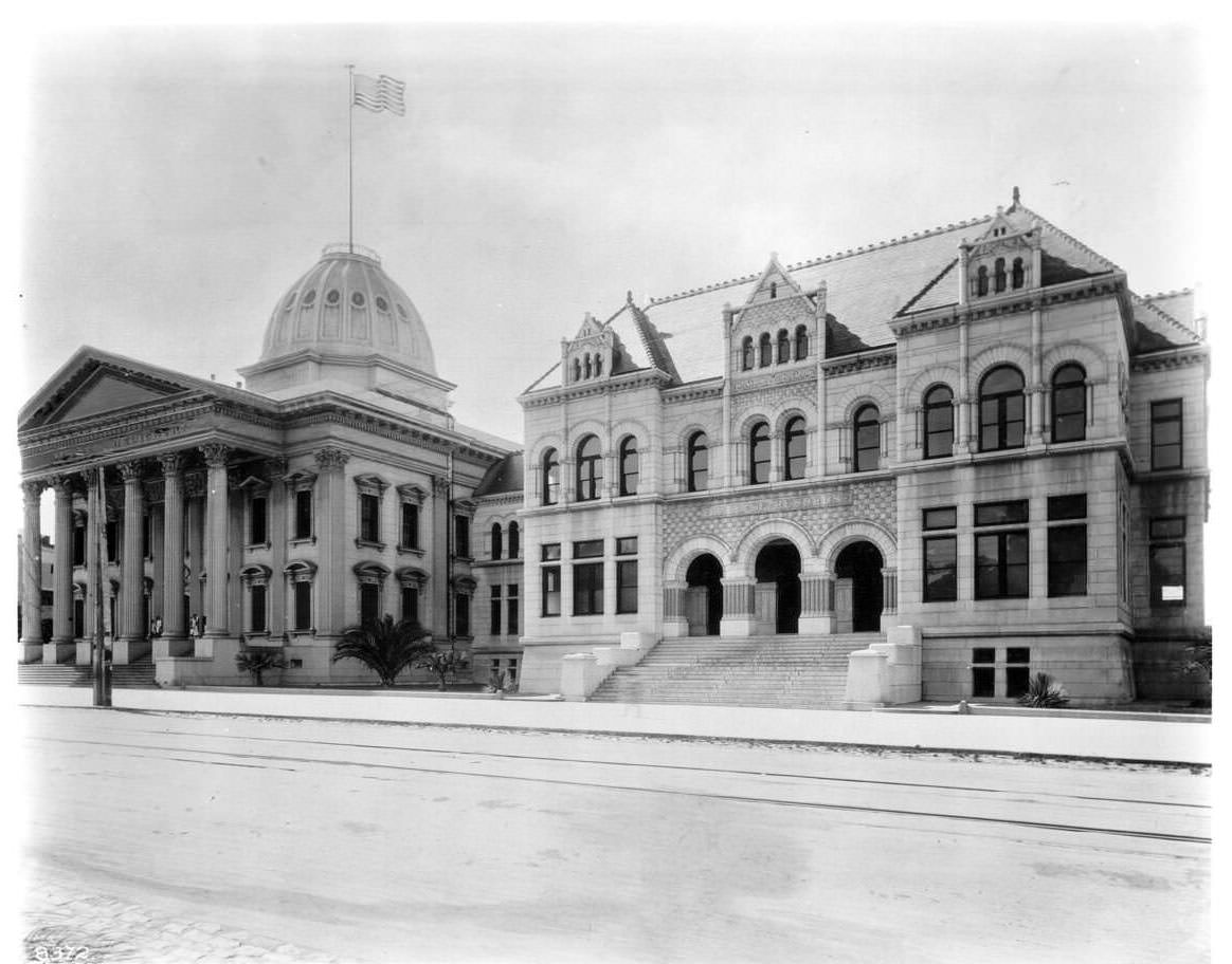 Santa Clara County court house and Hall of Records, San Jose, 1905