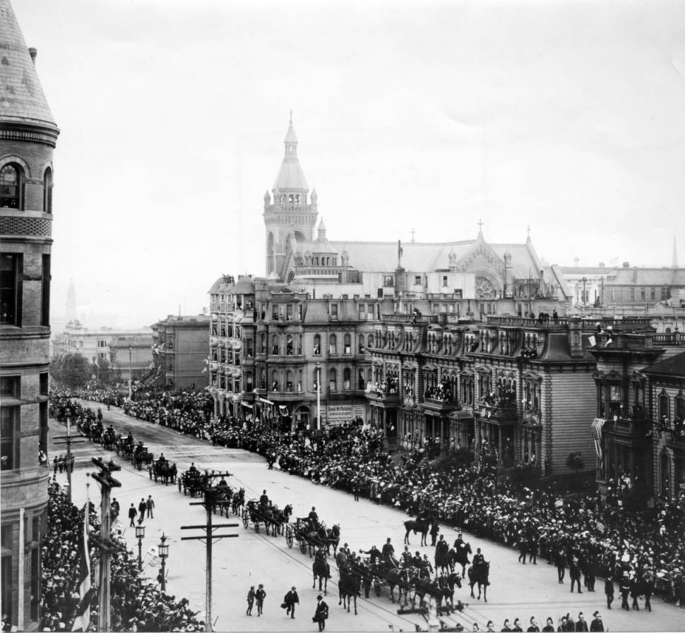 President Theodore Roosevelt in San Jose, 1903