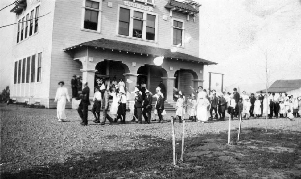Jackson School, Morgan Hill, 1909