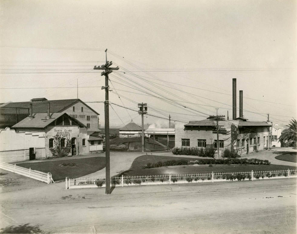 Santa Clara County Municipal Gas Works, 1900
