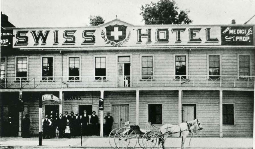 Swiss Hotel, Market Street, 1900