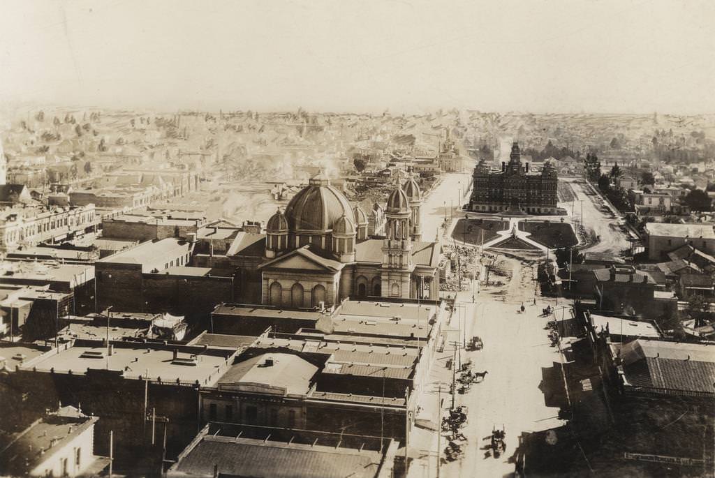 View of City Hall, 1893
